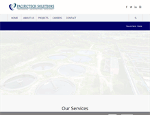 Tablet Screenshot of pacifictech-solutions.com